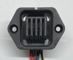 Biketec Ladeanschluss FIT 2.0 Für Rahmeneinbau Mit 110mm Kabel CF2.1 -Fahrradladen Biketec FIT2.0 Ladebuche mit 110mm Kabel CF2.1 500080 061 00178d