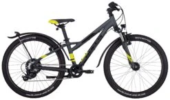 Bulls Sharptail Street-24 2022 7-Gang -Fahrradladen Bulls Sharptail Street 24 Zoll 2022 7 Gang chrome black matt lime yellow schwarz matt gelb 633 22532