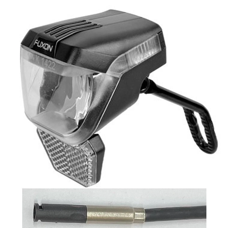 Fuxon LED F-170-EB / S-70-EB E-Bike 70 Lux Schwarz 6-12 Volt Für Hipo-Stecker 3 Fuxon LED F-170-EB / S-70-EB E-Bike 70 Lux Schwarz 6-12 Volt Für Hipo-Stecker