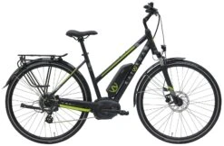 Katarga TR8-Performance 2019 -Fahrradladen Katarga TR8 Performance 8 Gang 2019 Damen Trapez schwarz matt schwarz lime grau 794 795 90045 90050