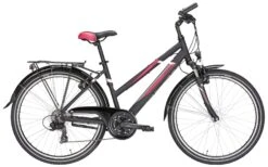 Pegasus Avanti 2018 21-Gang -Fahrradladen Pegasus Avanti 2018 26 Zoll Damen Trapez schwarz matt pink matt 576 74138