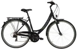 Pegasus Avanti 2018 21-Gang -Fahrradladen Pegasus Avanti 2018 28 Zoll 21 Gang Damen Wave schwarz matt grau weiss 576 70845