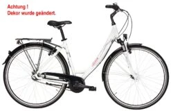 Pegasus Avanti 2018 7-Gang -Fahrradladen Pegasus Avanti 2018 28 Zoll 7 Gang Damen Wave weiss grau rot 576 72545