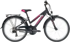 Pegasus Avanti 2021 18-Gang 10 Pegasus Avanti 2021 18-Gang -Fahrradladen Pegasus Avanti 2021 24 Zoll 18 Gang Kettenschaltung Trapez schwarz matt pink weiss 526 77632