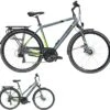 Pegasus Corona-Disc 2020 21-Gang -Fahrradladen Pegasus Corona Disc 2020 21 Gang Tourney grau matt grey matt metallic lime