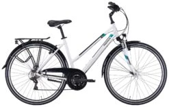 Pegasus Piazza 2022 21-Gang 13 Pegasus Piazza 2022 21-Gang -Fahrradladen Pegasus Piazza 2022 21 Gang Damen Trapez metallic off white weiss tuerkis petrol 636 00745 00750 00755
