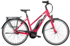 Pegasus Premio-E8F Sport 2018 -Fahrradladen Pegasus Premio E8F Sport 2018 Damen Trapez rot schwarz silber 784 23845 785 23845