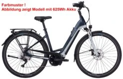 Pegasus Premio-Evo-10 Lite-750 2022 -Fahrradladen Pegasus Premio Evo 10 Lite 750 2022 Damen Wave Unisex Tiefeinstieg saphire black matt cool grey schwarz grau 647 38845 38850 38855