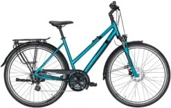 Pegasus Savona-Disc 2020/2021 24-Gang -Fahrradladen Pegasus Savona SL Disc 2020 24 Gang Damen Trapez chrome petrol schwarz 526 12845 12850 12853