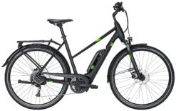 Pegasus Solero-E9 Sport CX 2021 -Fahrradladen Pegasus Solero E9 Sport CX 2021 Damen Trapez black schwarz matt gruen lime 734 735 13245 13250 13255