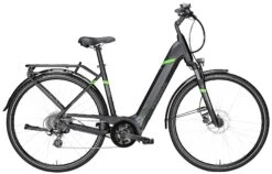 Pegasus Solero-Evo 8 2018 -Fahrradladen Pegasus Solero Evo 8 Kettenschaltung 2018 Damen Wave schwarz matt grau gruen 785 38445 38450