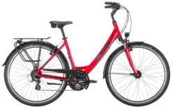 Pegasus Solero SL 2023 24-Gang 22 Pegasus Solero SL 2023 24-Gang -Fahrradladen Pegasus Solero SL 2023 24 Gang Damen Wave Tiefeinstieg chrome crimson red rot 505 30245 30250 30255