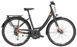 Pegasus Tecaro SL 2018 27-Gang -Fahrradladen Pegasus Tecaro SL Disc 2018 27 Gang Damen Wave schwarz matt kupfer 586 66045 586 66050 586 66055