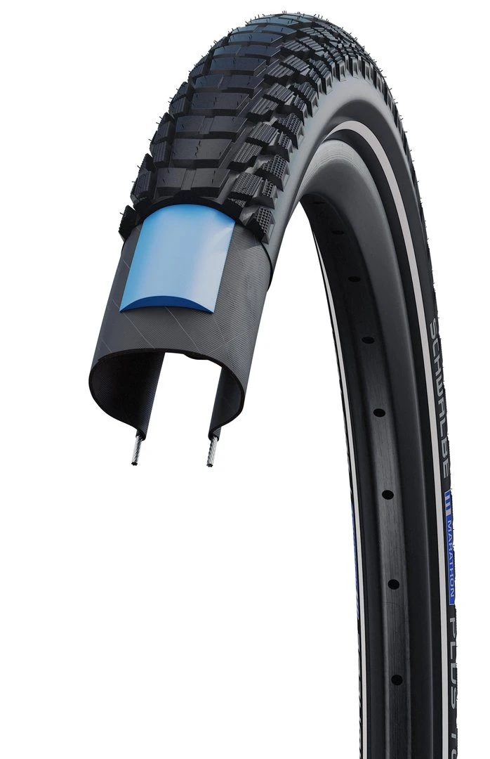 Schwalbe Marathon Plus Tour HS-619 Reflex Neu ! 3 Schwalbe Marathon Plus Tour HS-619 Reflex Neu !
