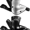 Shimano Alfine SL-S7000-8 8-fach -Fahrradladen Shimano Schalthebel Alfine 8 Gang SL S7000 silber schwarz