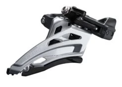 Shimano Deore FD-M6020-M Ab 2018 10x2-fach Sideswing Middle-Clamp Frontpull 66-69° Schwarz