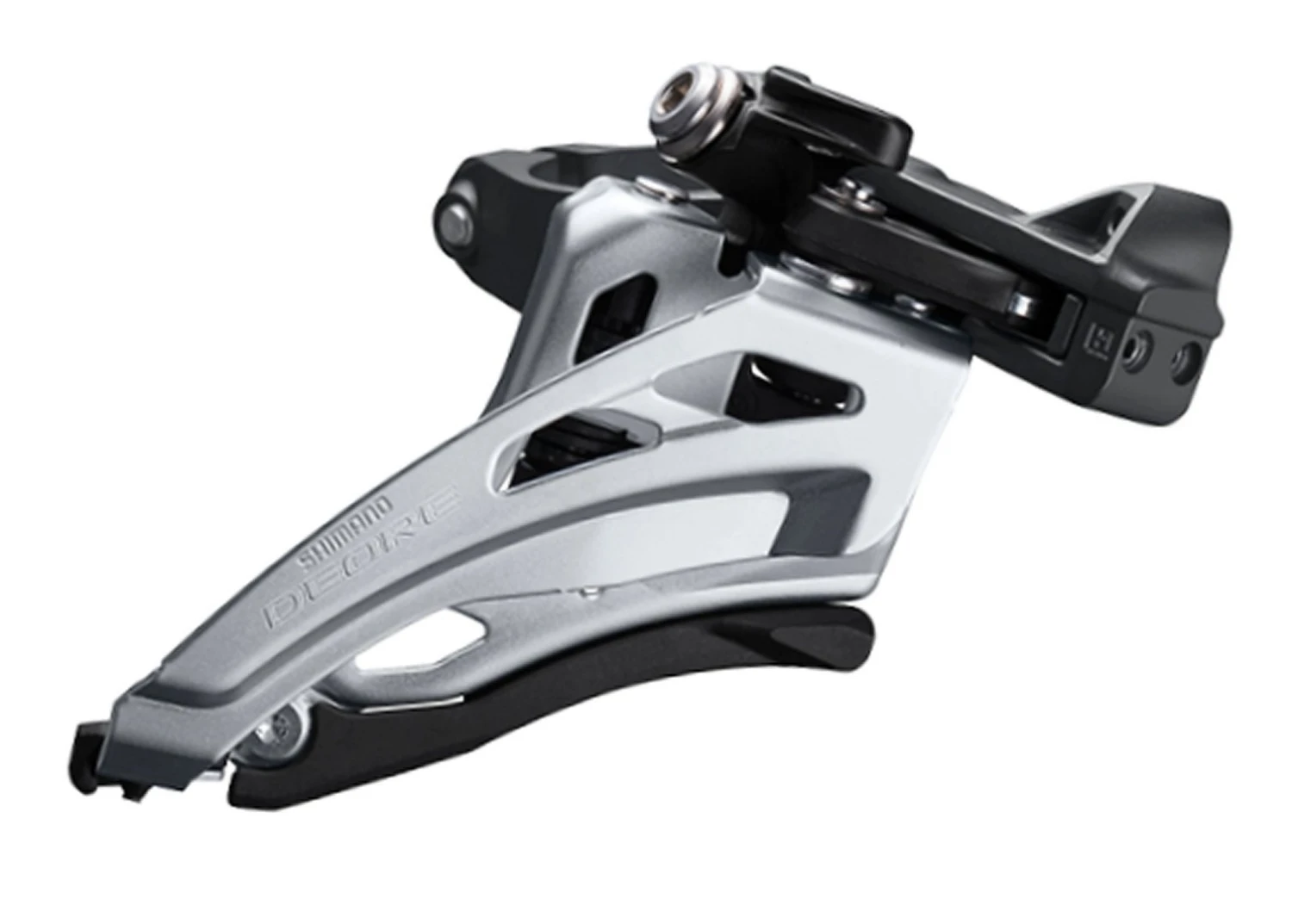 Shimano Deore FD-M6020-M Ab 2018 10x2-fach Sideswing Middle-Clamp Frontpull 66-69° Schwarz 3 Shimano Deore FD-M6020-M Ab 2018 10x2-fach Sideswing Middle-Clamp Frontpull 66-69° Schwarz