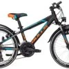 Bulls Tokee-20 Street 2017 18-Gang Schwarz-blau-orange (matt) 28cm -Fahrradladen Tokee Street 20 Zoll schwarz matt 575 12128